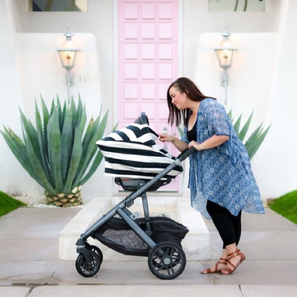 OVer Baby Car Seat Cover/Nursing Cover- used once! - Picture 4 of 6